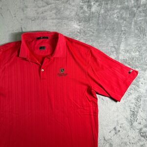 Tiger Woods Collection Polo Shirt Brier Creek Golf Club Dri-Fit Size L